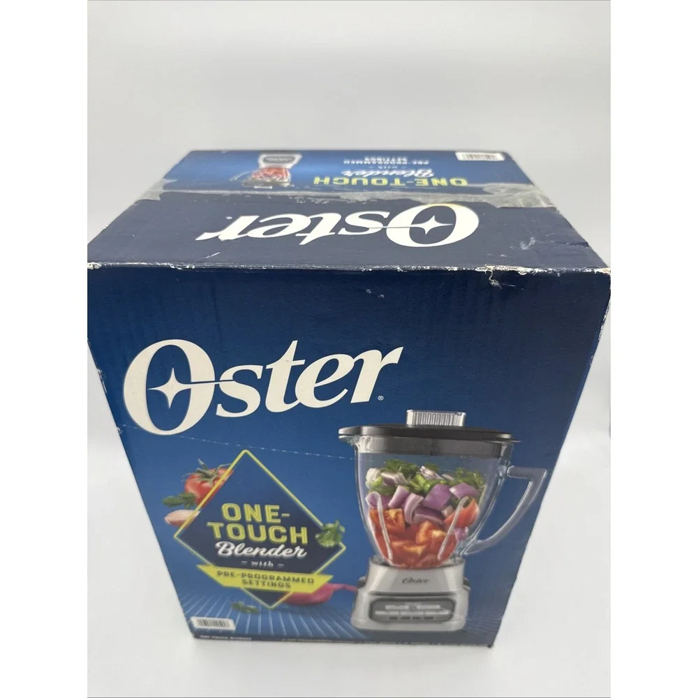 Oster ONE-TOUCH Blender w/ 2-AUTO PROGRAMS 8-CUP 6-SPEEDS (New Unopened)